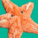 thumbnail image 3 of Peluche estrella de mar ecológico Deluxe Paws reciclado, 3 of 7
