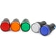 thumbnail image 2 of Baomain AD16-22D/S31 - Luz indicadora LED de ahorro de energía (CA, 220 V, 20 mA, verde, amarillo, rojo, azul y blanco, 5 unidades), 2 of 7