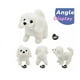 thumbnail image 4 of Juguete Perro Peluche Interactivo Electrónico Mueve Y Ladra Blanco, 4 of 4