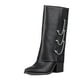 thumbnail image 5 of Botas Largas Mujer Eco Cuero Tacon Grueso De Moda Weide DH82, 5 of 9