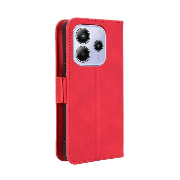 Funda Tipo Billetera FOXDOCK para Xiaomi Redmi Note 14 Pro 4G – Tapa Flip con Tarjetero