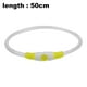 thumbnail image 2 of Collar luminoso para perro, 1 unidad, impermeable, mini, recargable por USB, de TPU, con brillo, de seguridad, básico, 2 of 5