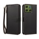 thumbnail image 1 of Funda Tipo Billetera para Motorola Moto Edge 70 5G con Soporte y Bolsillo con Cierre Negro, 1 of 1