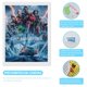thumbnail image 3 of Los Cazafantasmas Kits de Pintura de Diamantes para Adultos 5D DIY Diamond Art Kits Full Drill Diamond Dots para Regalo Decoración de Pared y Relajación Artes de Gemas 30*40cm, 3 of 6