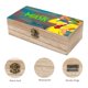 thumbnail image 3 of Las Aventuras de la Máscara Caja Organizadora de Madera Rústica - Caja Decorativa Multifuncional para Escritorio, Hogar, Oficina, Joyas y Manualidades, 3 of 6