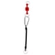 thumbnail image 3 of Cordón De Pesca En Espiral De Alambre De Acero Con Liberación De Red Magnética Y Hebilla Rojo, 3 of 5