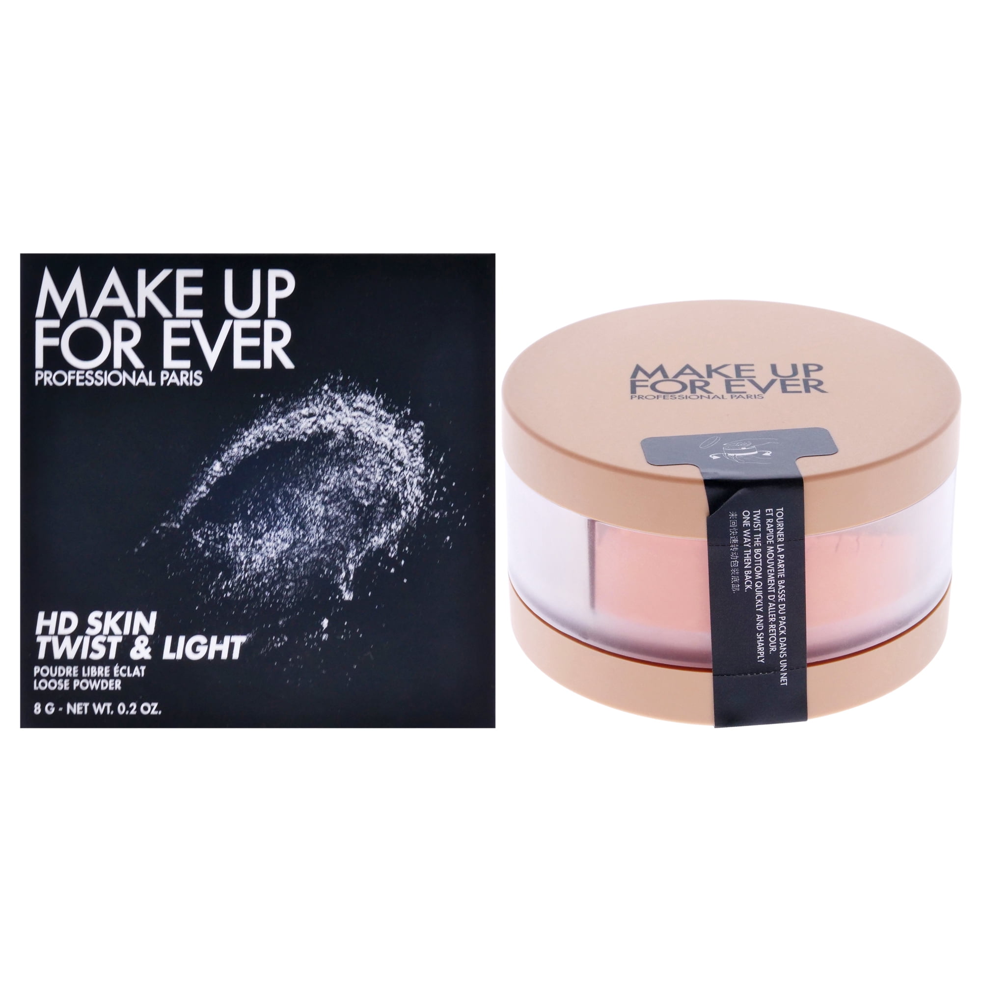 Make Up For Ever - Piel Hd Retorcida Y Ligera - Mediana De Para Mujeres - Polvo