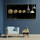 thumbnail image 2 of 1pc Eclipse Of The Moon Canvas Poster, Minimalist Art Painting Universe Wall Picture Long Banner Print Living Room Bedroom Decoration, No Frame, 2 of 3