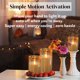 thumbnail image 2 of Velas LED JMTONE con sensor de movimiento recargables – 2 meses, 2 of 9
