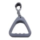 thumbnail image 3 of Manija Del Autobús Manija Del Coche Anillo Colgante Del Tren Piezas De Repuesto Resistentes Montaje Conveniente Gris, 3 of 5