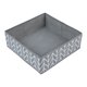 thumbnail image 1 of REGALWOVEN 1 Paquete de Contenedores de Almacenamiento de Tela, Organizadores de Armario Plegables para Estantes, Perfectos para Almacenar Ropa Libros Gris con Patrón de Ramas 11*11*3.9, 1 of 6