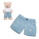 thumbnail image 2 of Blue jeans rotos claros Build a Bear para ositos, 2 of 2