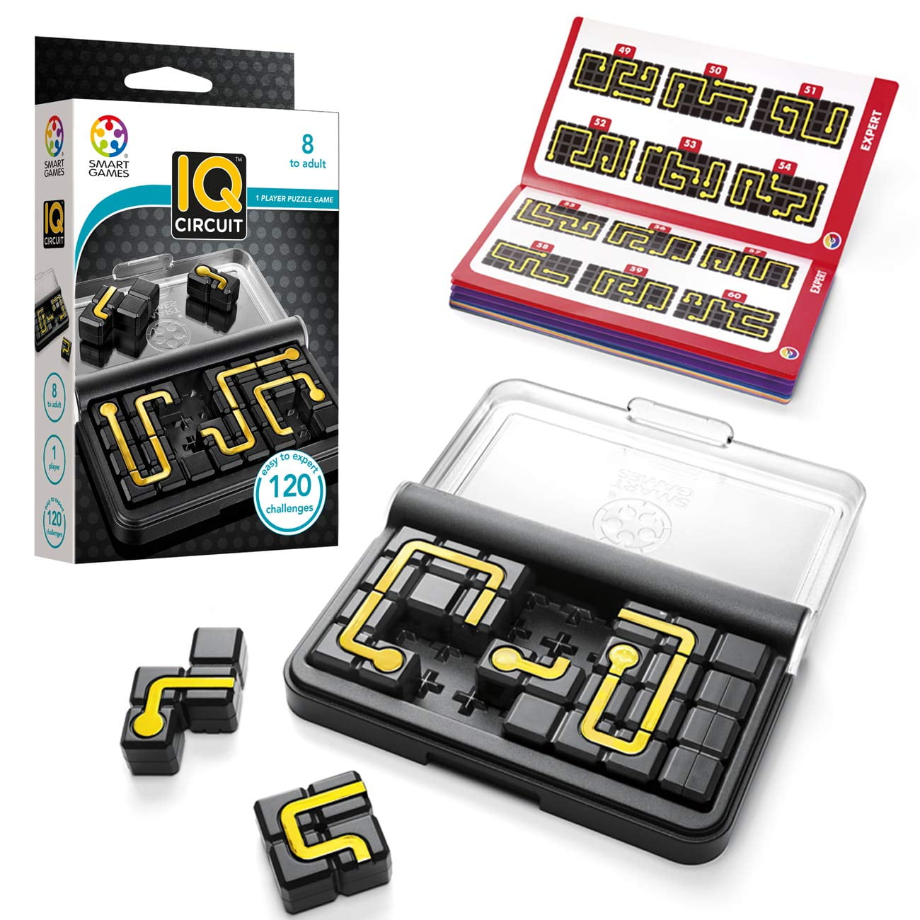 Juego De Mesa Smartgames Iq Circuit 120 Desafíos 8+