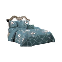 Genérico - Quilt Verano 2 Plazas+2 Fundas Verano Suave 13N36