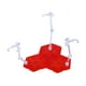 thumbnail image 1 of Soporte De Base De Exhibición De Figura Resistente, Soporte Para Figuras Modelo 1/144, Juguetes, Rojo Claro, 1 of 3