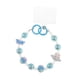 thumbnail image 3 of Pulsera De Cuentas De Dibujos Animados Decoración De Pulsera Para Aniversario San Valentín Boda Azul, 3 of 3