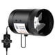 thumbnail image 1 of Ventilador de conducto elevador en línea Simple Deluxe de 4 pulgadas, 110 V 106 CFM con controlador de velocidad, 1 of 7