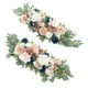 thumbnail image 5 of Guirnalda De Ratán De Rosas Artificiales Con Botín Floral Para Decoración De Bodas Y Banquetes, 5 of 5
