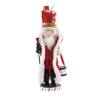 Bothyi - Figura De Cascanueces De Madera, Juguete Artesanal De 14 Pulgadas Para Chimenea, Decoración Festiva, Estilo G