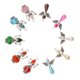 thumbnail image 1 of 10 piezas de alas de ángel mezcladas encantos colgantes de perlas colgantes de joyería diy, 1 of 5
