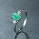 thumbnail image 1 of Luxurious White Opal Engagement Ring - Classic Oval Crystal Wedding Band for Women, 1 of 5