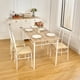 thumbnail image 1 of Juego Comedor Estocolmo 4 Sillas Beige - Blanco, 1 of 4