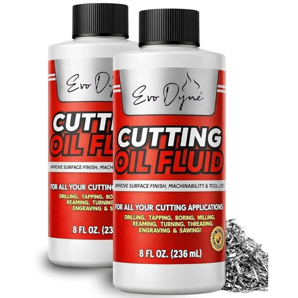 Cutting Oil 2Pack 8 oz Metal Cutting Fluid Made in USA