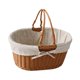 thumbnail image 4 of Cesta De Picnic De Ratán Sintético, Cesta De Frutas Tejida Para Bocadillos, Sándwiches, Estilo Parque D, 4 of 5