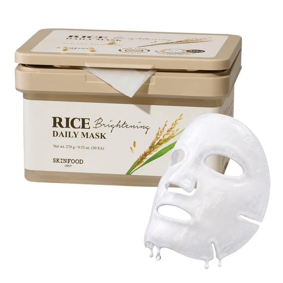 Mascarilla de hoja SKINFOOD 1957 Rice Daily - 30 unidades