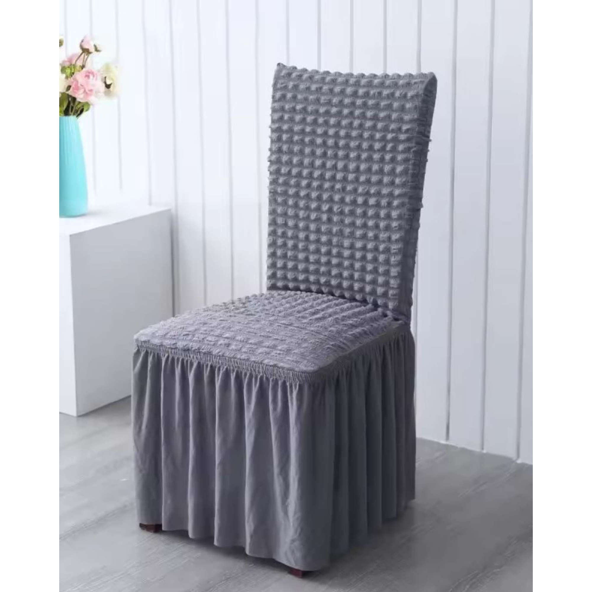 Todo Para El Hogar - Set De 6 Fundas De Sillas 100% Turkas