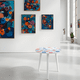thumbnail image 3 of Mesa Centro Living Bohemio Flores Madera Redonda #2, 3 of 3