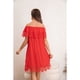thumbnail image 3 of Vestido Mujer Corto Playero Macramé Salida De Baño Verano 349, 3 of 3