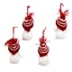 thumbnail image 4 of Adorno navideño con diseño de muñeco de nieve de Kurt Adler con gorro de punto, 10 cm, 4 unidades, 4 of 4