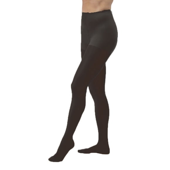 Media JOBST 8-15 mmHg Punta Cerrada Negra Talla Grande