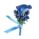 thumbnail image 1 of Boda Boutonniere Novia Broche Traje Pin Para Boda Eventos Del Día De San Valentín Azul, 1 of 5