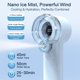 thumbnail image 3 of Ventilador de mano 2 en 1 con nebulizador recargable FONASONIC azul, 3 of 9