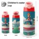 thumbnail image 2 of PonyoBotella de Agua con Tapa Pop Top de Un Toque, Acero Inoxidable, a Prueba de Fugas, para Deportes, Botella Infantil rosa 12 oz, 2 of 6
