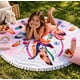thumbnail image 2 of Toalla Redonda de Playa y Piscina con Estampado y Flecos 150 cm, 2 of 6