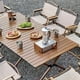 thumbnail image 3 of Silla Plegable Reforzada 135Kg con posa brazos de Madera para Camping Playa, 3 of 7