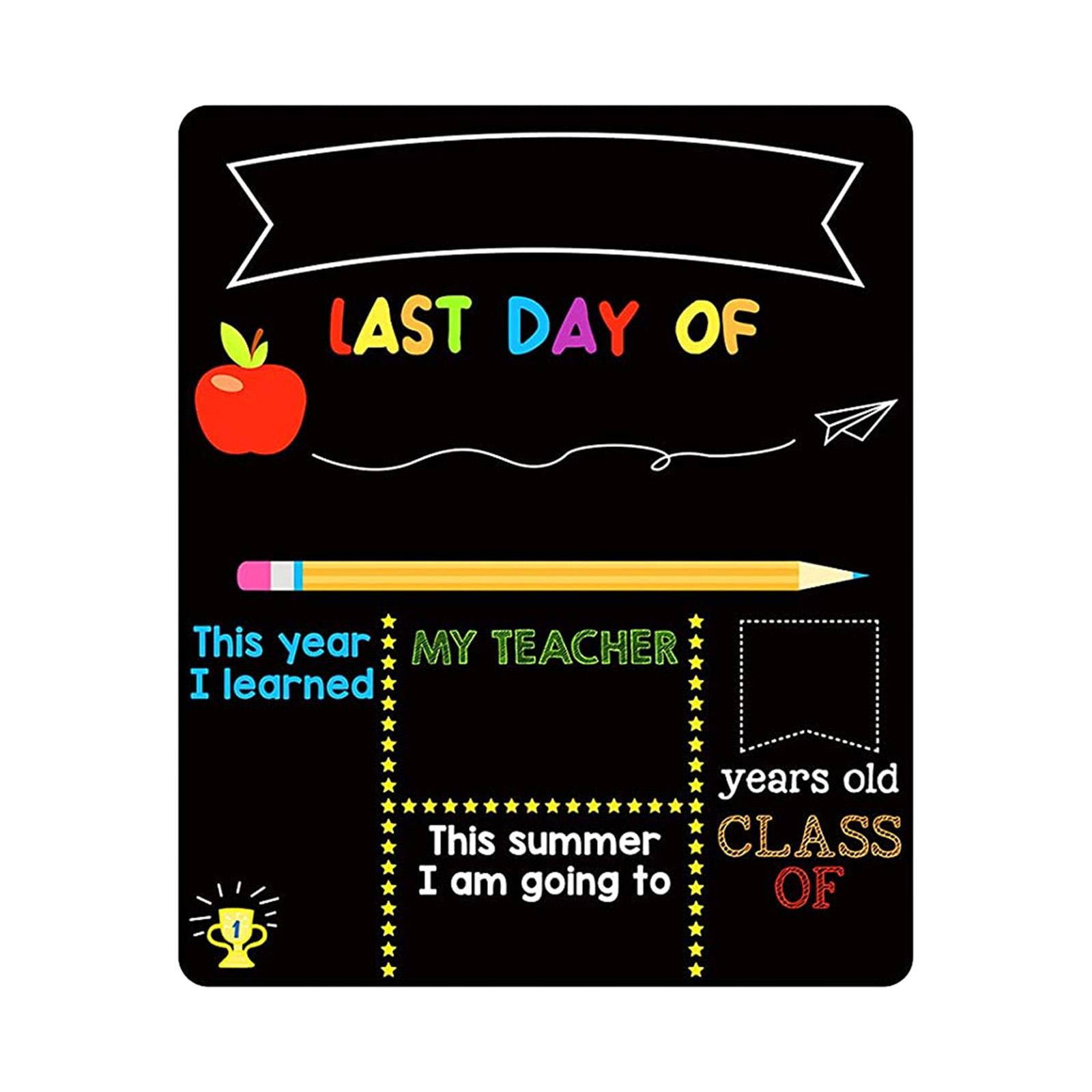 Bothyi - Letrero De Pizarra De Regreso A Clases Letrero De Regreso A Clases Para La Recepción Escolar En Casa