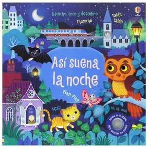 Usborne - Así Suena La Noche - Colección Escucho Toco Y Descubro Blanco