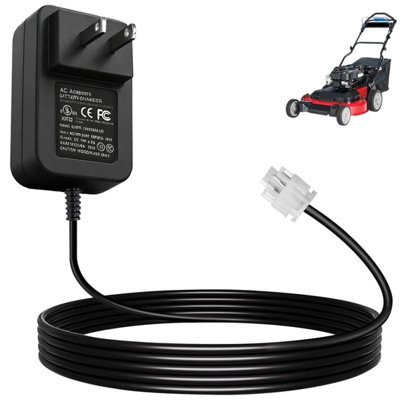 Cargador De Batería Para Cortacésped 587007101 Compatible Con 12 V