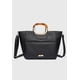 thumbnail image 1 of Cartera Bolsillo Frontal Manilla Carey Negro 27444, 1 of 3