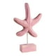 thumbnail image 2 of Escultura De Mesa De Madera Estatua Figurita De Estilo Náutico Para Restaurante De Interior Estrella De Mar 18x29,5 Cm, 2 of 3
