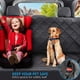 thumbnail image 4 of Funda protectora para asiento de coche para perros con solapas laterales contra arañazos, con ventana de malla y bolsillo de almacenamiento, funda para asiento trasero de coche, SUV o camioneta con ci, 4 of 7