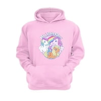 Genérico - Polerón Canguro Mi Pequeño Pony Rosa Talla Xs Unisex
