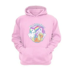Genérico - Polerón Canguro Mi Pequeño Pony Rosa Talla Xl Unisex