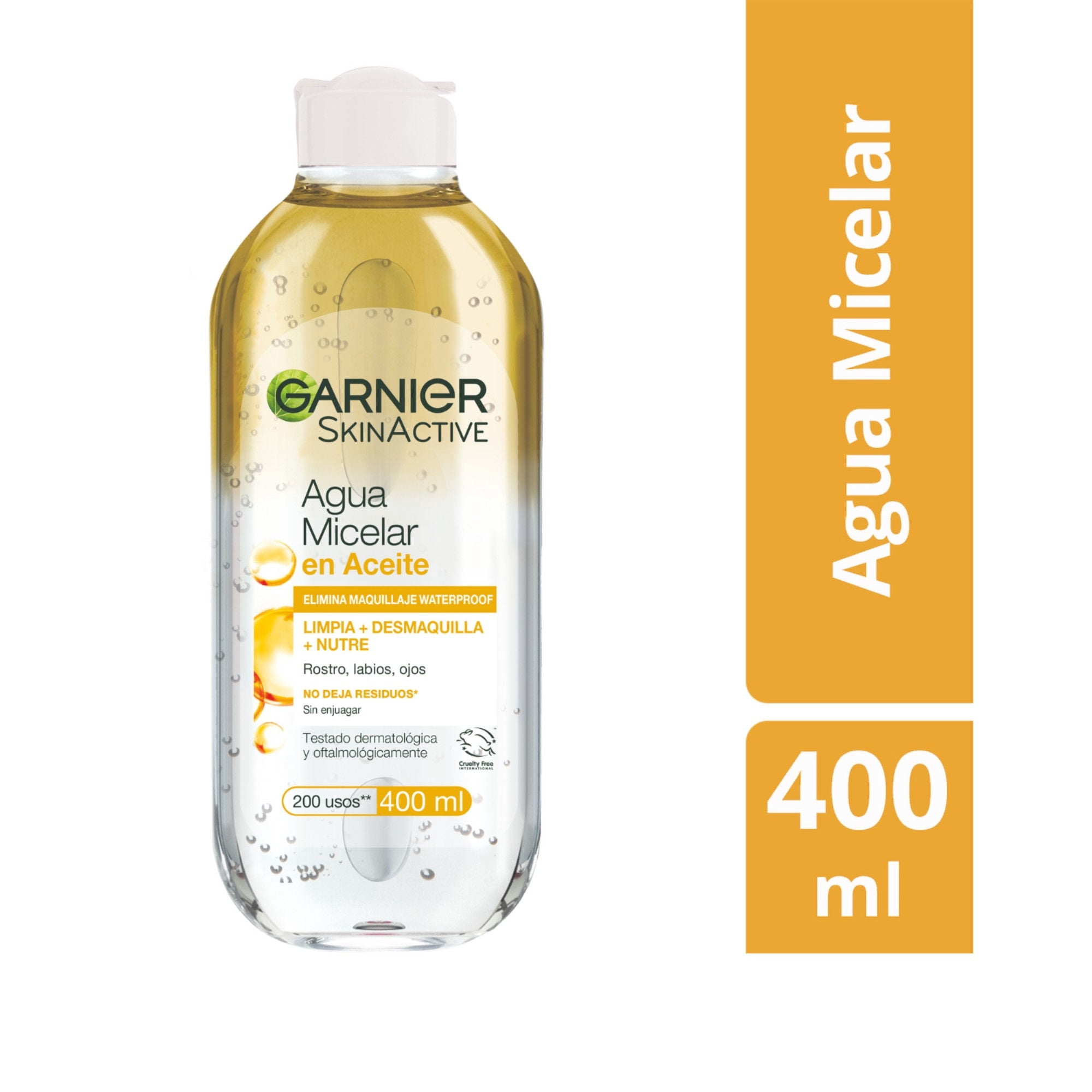 Agua Micelar En Óleo Skin Active 400 ml Garnier Skin Active