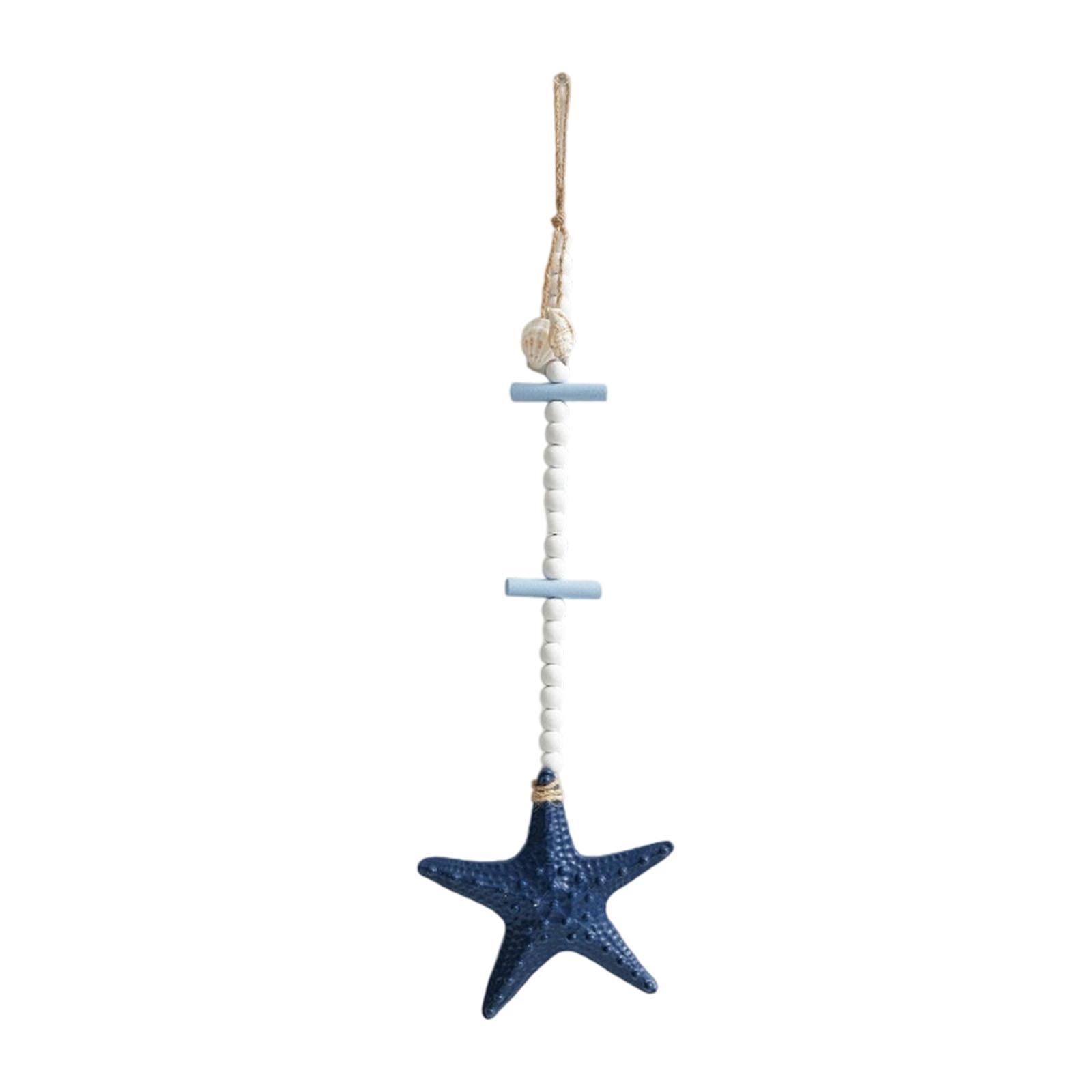 Magideal - Decoración De Pared De Madera Con Diseño , Letrero De Granja, Decoración De Pared De Temática Bohemia, Rústica Para Dormitorio Azul Oscuro