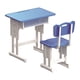 thumbnail image 2 of Escritorio Y Silla De Casa De Mu?ecas Modelo De Muebles Peque?os De Escala 1/12 Para Accesorios De Fotos Azul, 2 of 5